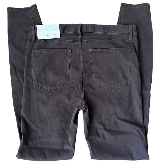 LOFT Soft touch Legging Jeans 8L Dark Grey/purple NWT🏷 has pockets! - Picture 9 of 11